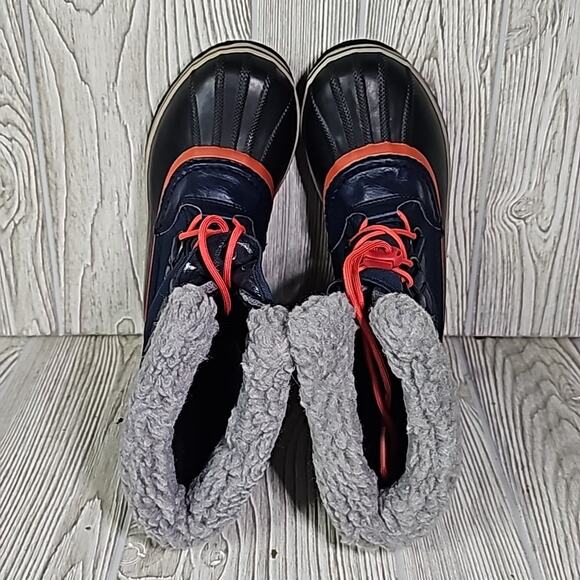 Sorel Yoot Pac Nylon Collegi N Cold Weather Snow Boots Kids Size 4 - Picture 7 of 11